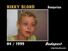 Thumbnail of Sexy Blonde Teen Nikky Gets Plenty Of Hardcore Action At Her Casting