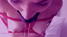 Thumbnail of Bondage Rope Slave With Hitachi