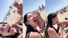 Thumbnail of Kaitlyn Cleans Venom´S Foot At The Beach