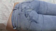 Thumbnail of You Can't Fuck Me But Cum In My Ass With My Jeans On, Latina Stepmom Moans