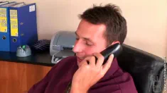 Thumbnail of Call Girl Blows His Cookies!