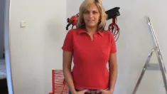 Thumbnail of Shy Girl Shows Her Hangers!