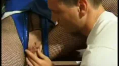 Thumbnail of Housewife Marianne Screwed By Two Strangers As Voyeur Husband Watches