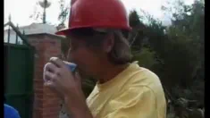Thumbnail of MILF Jackie Pulls Off Hardcore MMF Threeway With Construction Workers