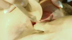 Thumbnail of Lesbian Brunette Models Billy Rais And Melanie Use Sex Toys For Orgasm