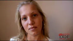 Thumbnail of Blonde Newcomer Getting Naked