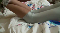Thumbnail of Teen Blonde Girl Fucked On Her Bed
