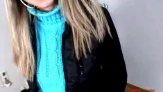 Thumbnail of Cute Newcomer Sucking Cock