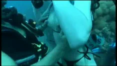 Thumbnail of Scuba Diver Sabina Gives A Blowjob And Gets Screwed Under Water