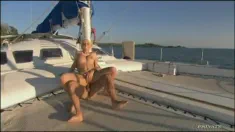 Thumbnail of Diana Gold Has A Neatly Shaved Snapper That Get Fucked On A Big Yacht