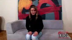 Thumbnail of Natural Beauty Samantha Jolie Strip Tease!