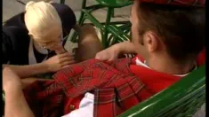 Thumbnail of Kelly White Makes A Man Drop A Load All Over Her Glasses