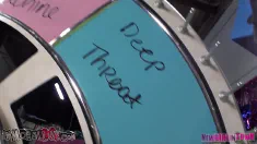 Thumbnail of Florida Teen Tristan Barrymore Goes Nuts With The Fucking Machine & Toys