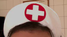Thumbnail of Naughty Nurse And The Needle Dick!