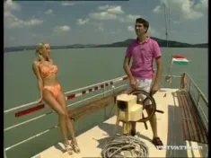 Thumbnail of Big Breasted Britnee And Friend Mia Screw A Guy On A Boat
