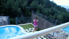 Thumbnail of Girl With Big Tits Get Tag-Teamed