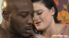 Thumbnail of Brunette Annika Wants To Suck And Fuck The Big Black Cock