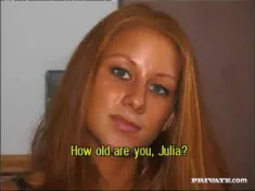 Thumbnail of Julia Has A Casting Interview That Turns Into A Hardcore Fuck Scene