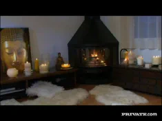 Thumbnail of Angel Dark's Huge Tits Bounce While She Has Rough Sensual Sex