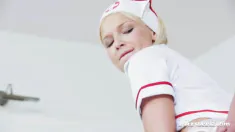 Thumbnail of Slutty Nurse Karol Lilien Treats A Patient To Her Warm Pussy