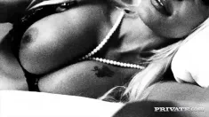 Thumbnail of Busty Blonde Milf Tia Layne Swallows A Cumshot