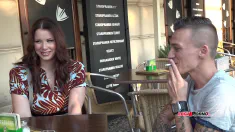 Thumbnail of Carol Wings Wants To Try Hardcore Interracial Cuckold With Her Boyfriend
