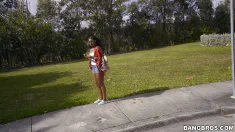 Thumbnail of Tiny Black Pussy For A Big Fat Burrito