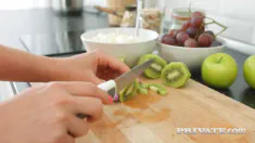 Thumbnail of Jessica Lincoln Debuts In Private And Enjoys Anal With Cream