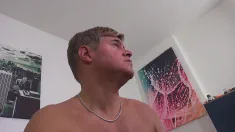 Thumbnail of BLONDE, BUSTY AND WET!