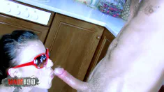 Thumbnail of Jordanne Kali Fucks Phil Hollyday In The Kitchen