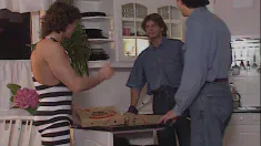 Thumbnail of Brigitta, Gangbang With The Pizza Boy, The Plumber And Her Husband