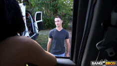 Thumbnail of Pornstar Takes On Three Random Guys