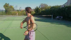 Thumbnail of Tricia Deveraux, Game, Set And Anal Threesome