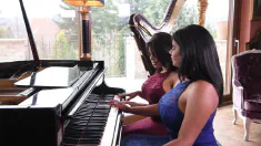 Thumbnail of Busty Lesbians Cum Hard