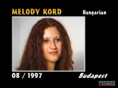 Thumbnail of Melody Kord, Teen And Pussy Haired In The Private Casting