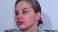 Thumbnail of Newbie Lena Shows Off Her Big Natural Tits In Private Casting