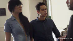 Thumbnail of Submissive BDSM Slut Mia Marin Gagged & Fucked By Dominant Stud's Big Cock