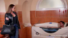 Thumbnail of Voluptuous Hottie Yasmin Scott Fucked Balls Deep By Stud's Massive Dick