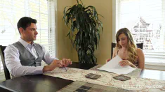 Thumbnail of Barely Legal Hot Teen Carolina Sweet Gets Her Wet Pink Drilled Balls Deep