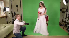 Thumbnail of Disappointed Bride Evelina Darling's Shaved Pussy Fucked By Photographer