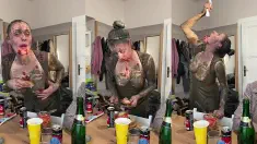 Thumbnail of You Guys Will Laugh! This Is Me Goofing Off In The Dressing Room At The Perverse Family Studio.. Everyone Thinks I'm Crazy!!❤❤❤