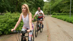 Thumbnail of Blonde Nympho Cherry Kiss Sucks A Giant Schlong And Gets Her Anal Sex Fix