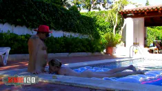 Thumbnail of Naked Action In The Pool
