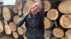 Thumbnail of Quick Anal Fuck In The Woods