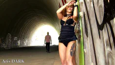 Thumbnail of Stunning Blondy Babe Fucked In DP