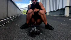 Thumbnail of Outdoor Piss Compilation
