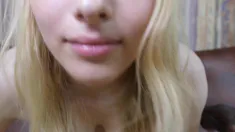 Thumbnail of Black Guy Fucked New Blonde Girl In The Ass (Dry)