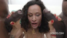 Thumbnail of Stacy Bloom Anal And DAP 4On1 With 0% Pussy Fucking