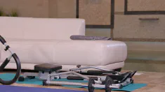 Thumbnail of Workout With Lesbos Lana Roy And Emily Mayers Turns To Oily Anal Threesome