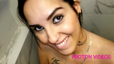 Thumbnail of Backstage Shower With The Pregnant Alicia Weller